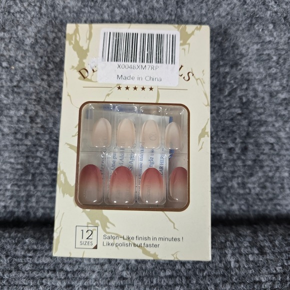 Other - Press On Nails Ombre Gradient Design Oval Fake Nails 12 Sizes Salon Quality